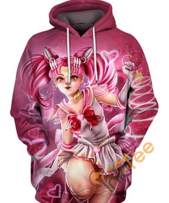 Sailor Mercury Custom All Over Print 3D Hoodie - Custom All Over Print Hoodie