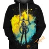 Sailor Moon Haruka Tenou Custom 3D Hoodie - Anime Fans' Style