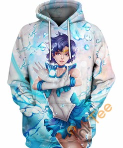 Sailor Moon Pretty Guardian Graphic 3D Hoodie - 3D Hoodies For Men Graphic