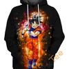 Saiyan Space Custom All Over Print 3D Hoodie - Custom All Over Print Hoodie