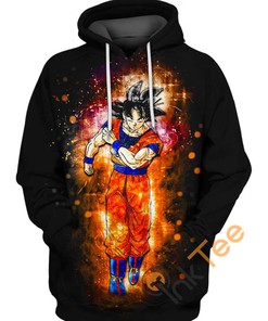 Saiyan Space Custom All Over Print 3D Hoodie - Custom All Over Print Hoodie