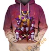 Samurai Gogeta All Over Print 3D Hoodie - All Over Print Hoodies For Women