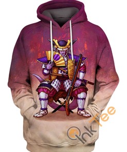 Samurai Gogeta All Over Print 3D Hoodie - All Over Print Hoodies For Women