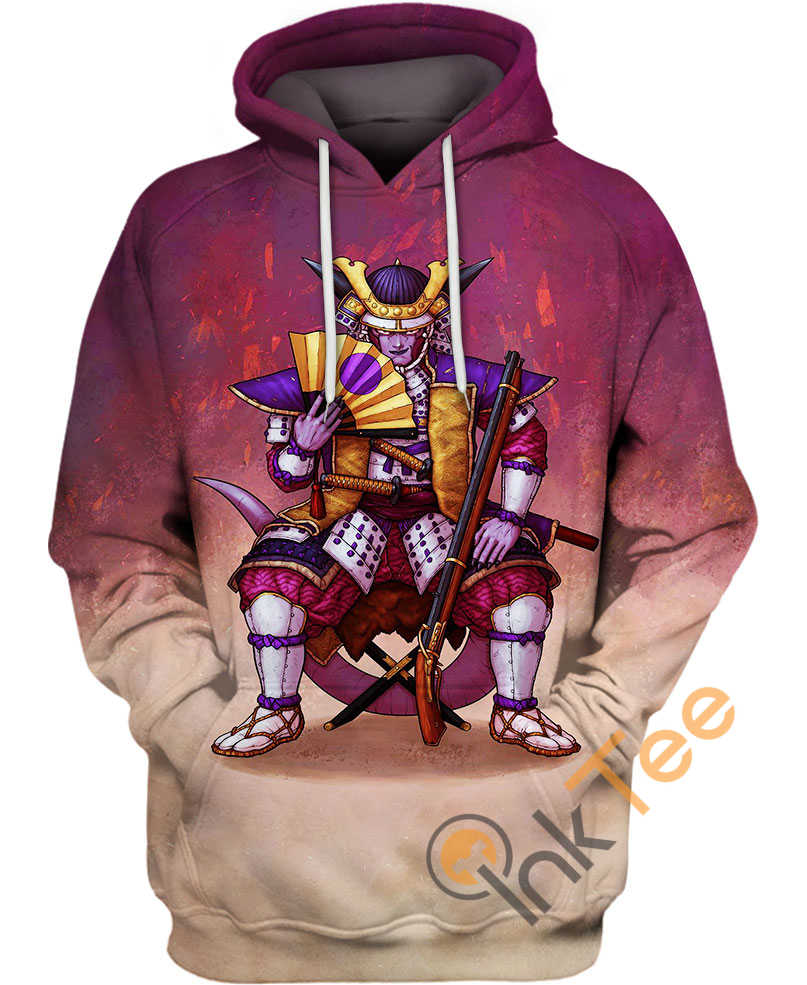 Samurai Gogeta All Over Print 3D Hoodie - All Over Print Hoodies For Women