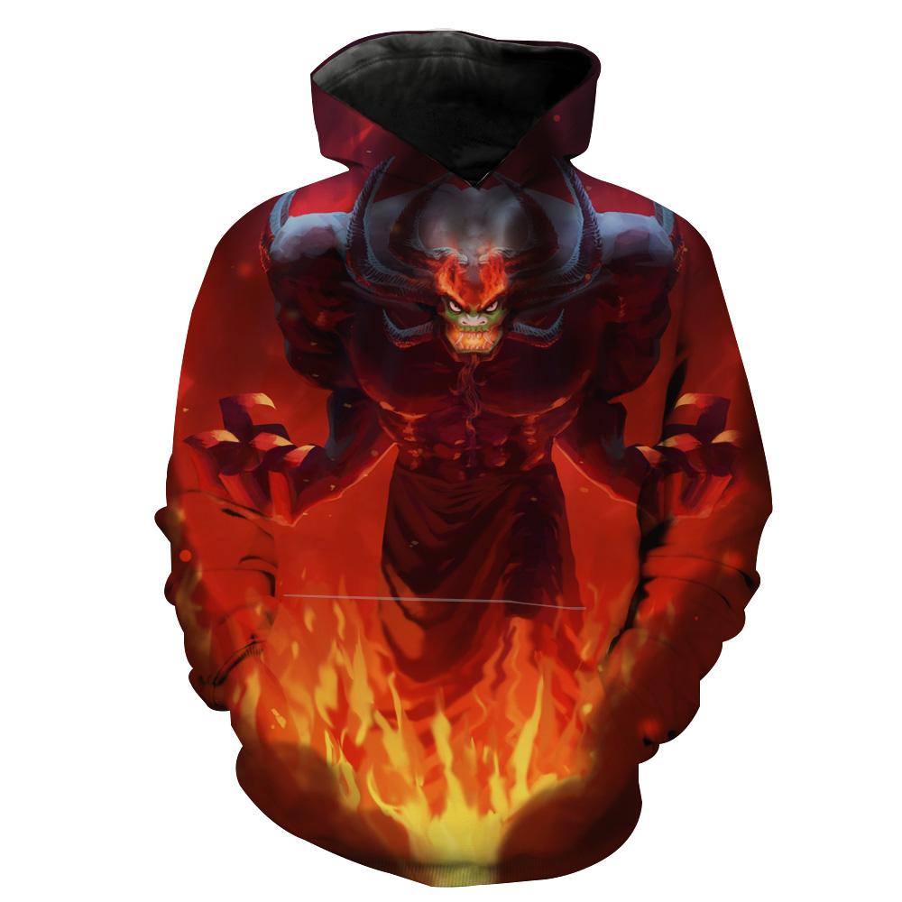 Samurai Jack Aku Vs Jack Epic All Over Print 3D Hoodie - All Over Print Hoodies For Women