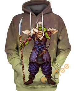 Samurai Piccolo 3D Hoodie