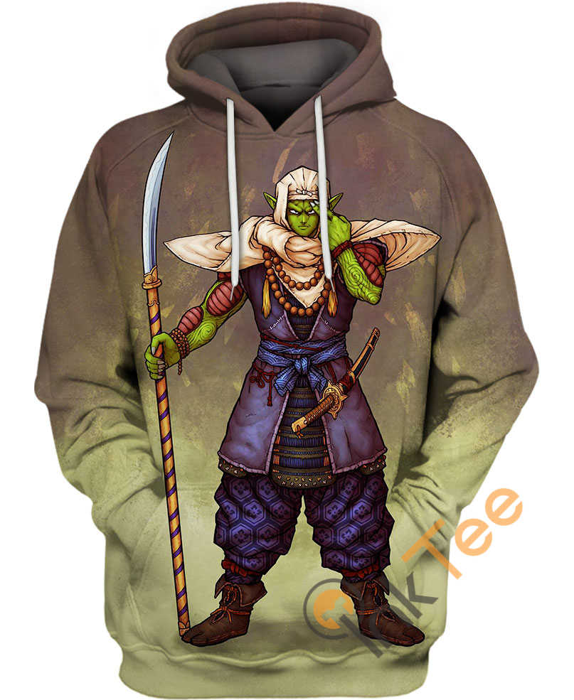 Samurai Piccolo 3D Hoodie