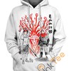San And Ashitaka Sumie All Over Print Hoodie 
