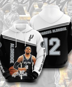San Antonio Spurs Sport All Over Print Hoodie For Men