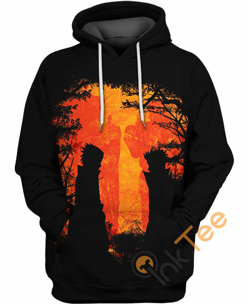 Sasuke And Naruto Custom Hoodie