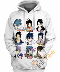 Sasuke Art Styles 3D Graphic Hoodie