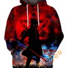 Sasuke Uchiha Clan 3D Hoodie 