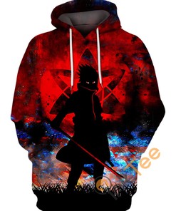 Sasuke Uchiha Clan 3D Hoodie