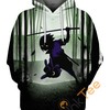 Sasuke Uchiha In The Dark Graphic Hoodie 