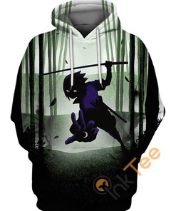Sasuke Uchiha In The Dark Graphic Hoodie