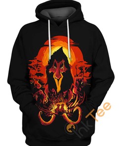 Scar The Lion King All Over Print Hoodie