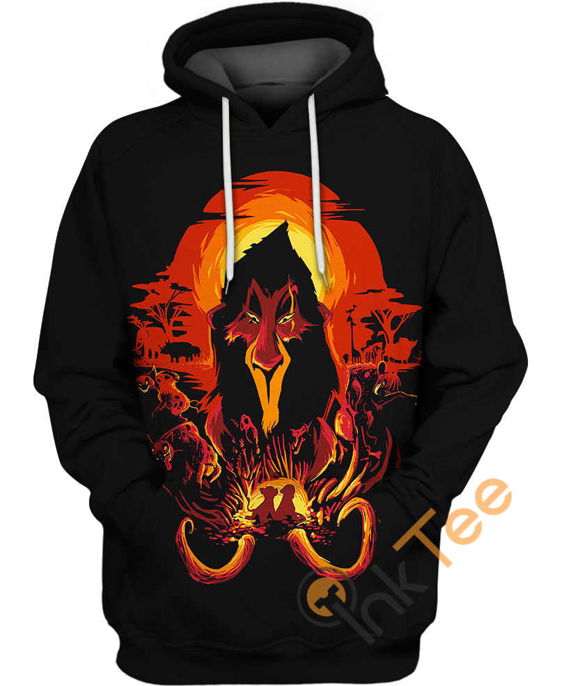 Scar The Lion King All Over Print Hoodie