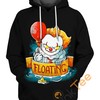Scary Baby Pennywise From It Horror Movie All Over Print 3D Hoodie
