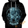 Scary Demonic Squirtle All Over Print 3D Hoodie