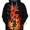 Scorbunny And Cinderace Pokemon 3D Hoodie 