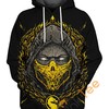Scorpion Mortal Kombat Custom 3D Hoodie 