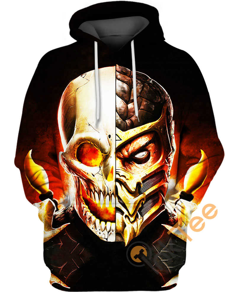 Scorpion Mortal Kombat Sport All Over Print Hoodie For Men