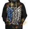 Scout Regiment Logo All Over Print Hoodie 