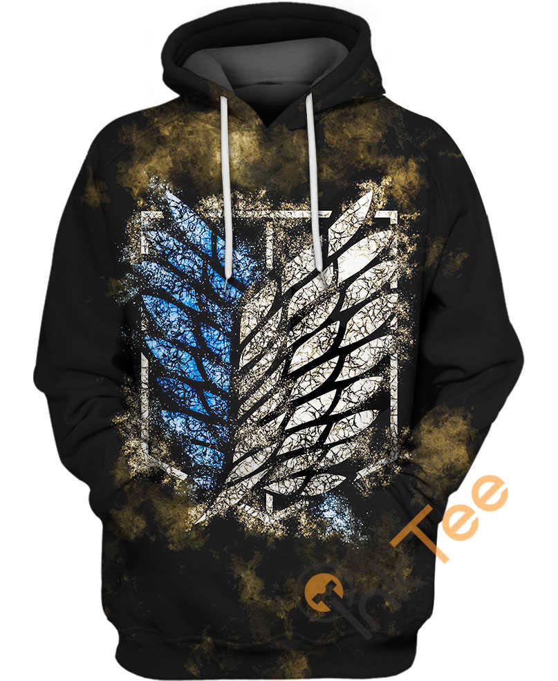 Scout Regiment Logo All Over Print Hoodie