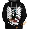 Scouting Legion Levi 3D Hoodie With Custom All Over Print