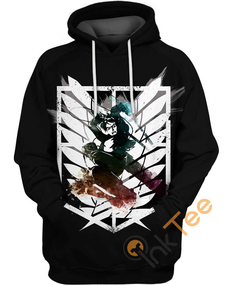 Scouting Legion Levi 3D Hoodie With Custom All Over Print