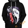 Scream Ghostface Graphic Hoodie 