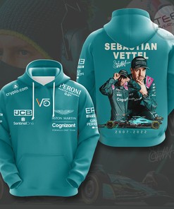 Sebastian Vettel F1 Clothes Custom Hoodie
