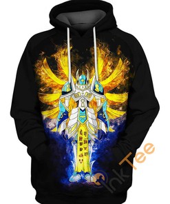 Seraphimon Digimon Graphic Hoodie