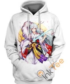 Sesshomaru And Tenseiga 3D Hoodie