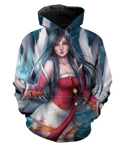 Sexy Ahri League Of Legends All Over Print Hoodie