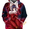 Sexy Akeno Custom 3D Hoodie 