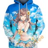 Sexy And Fun - The Bikini Girl Anime 3D Hoodie