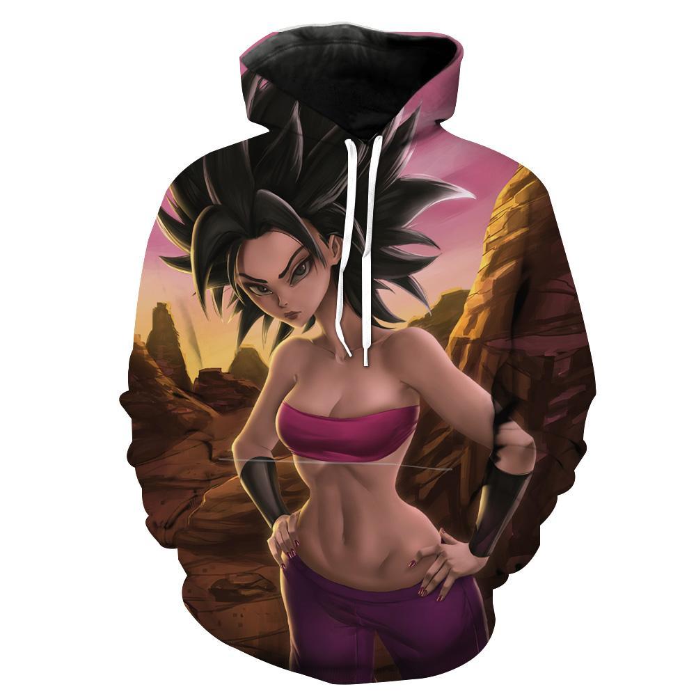 Sexy Caulifla Dragon Ball Super 3D Hoodie