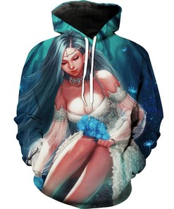 Sexy Elf Fantasy All Over Print Hoodie