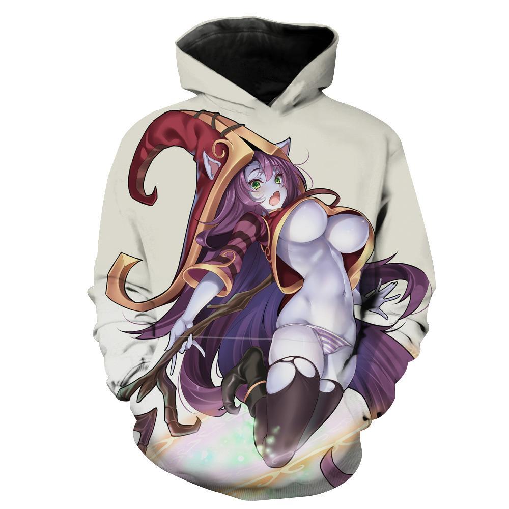 Sexy Lulu League Of Legends Graphic Hoodie
