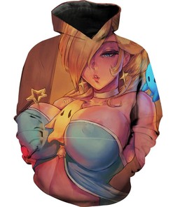Sexy Rosalina Super Mario 3D Hoodie With All Over Print - Gifts For Women