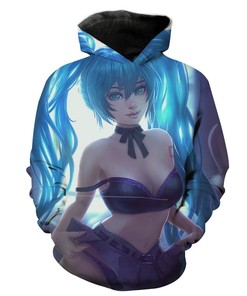 Sexy Sona League Of Legends Zip Up Hoodie