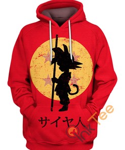 Shadow Son Goku All Over Print Hoodie