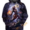 Shaman'S Wolf Pack 3D Hoodie 
