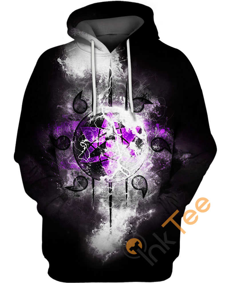 Sharingan Sasuke Uchiha Graphic Hoodie