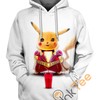 Shazam Cosplay Pikachu 3D Hoodie 