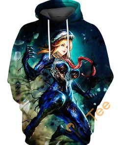 She Venom Custom All Over Print Hoodie 