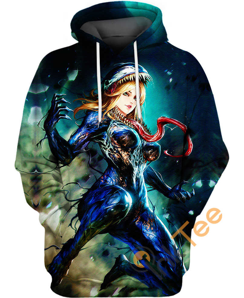 She Venom Custom All Over Print Hoodie