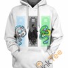 Shenron And Haku Dragon All Over Print Hoodie 