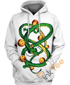 Shenron With Balls All Over Print Hoodie 